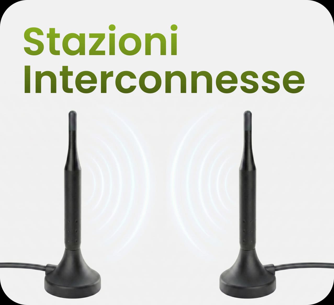 Stazioni di monitoraggio interconnesse via radio e 4G