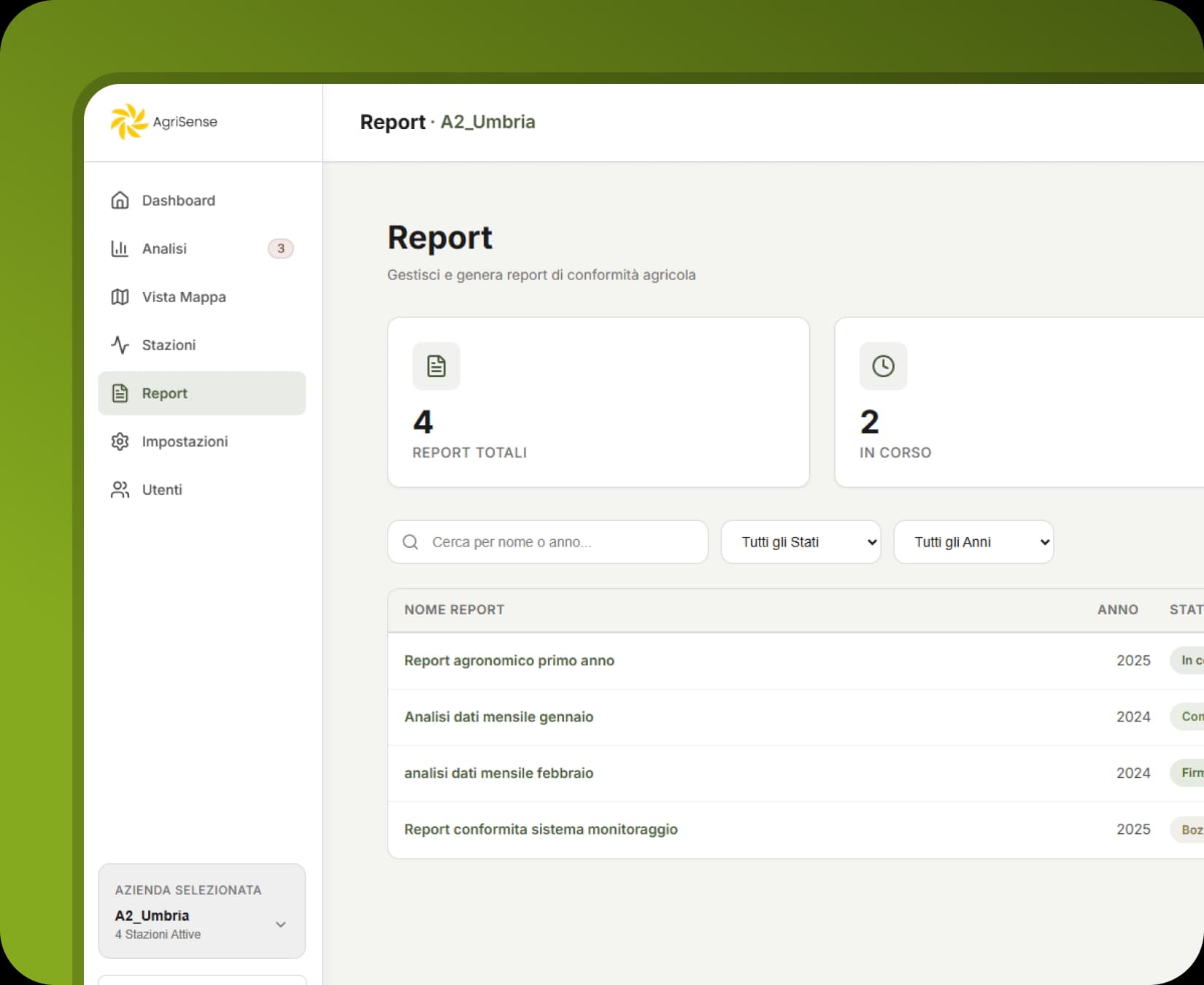 Bozza Report Assistita